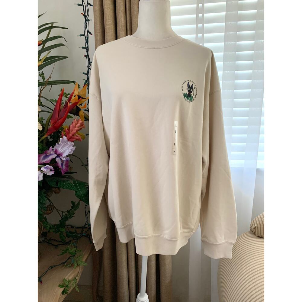 Uniqlo Studio Ghibli Kiki's Delivery Service Sweatshirt in Natural - Picture 6 of 13